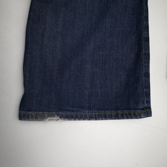 Banana Republic Factory Ladies Medium Wash Flare Leg Blue Jeans - Picture 13 of 13
